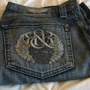 Size 32 Rock & Republic blue jeans